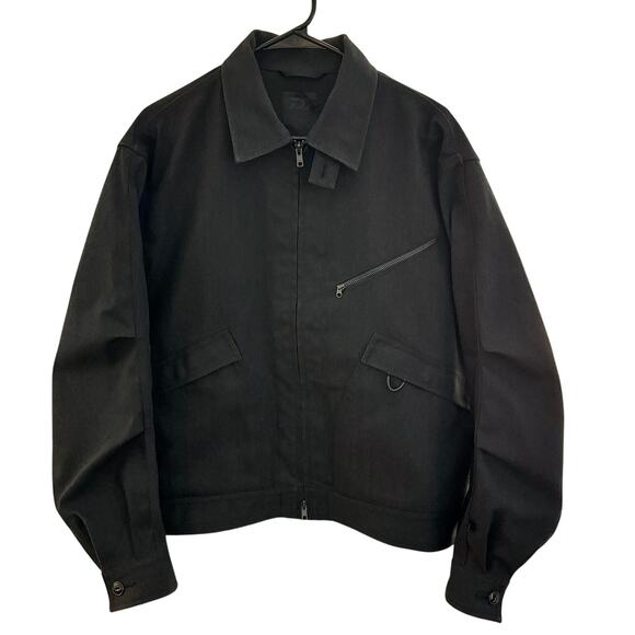 Daiwa PIER39 Tech Worker Sleeve Pleat Oversized Jacket Sz M